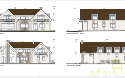 Rozostavaný RD na JEDINEČNOM POZEMKU s výmerou až 2100m2, Kamenná cesta Trnava