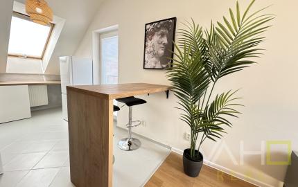 PREDANÉ! Kompletne zariadený 1,5 - izbový byt s parkingom v Bielom Kostole