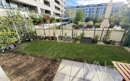 Na prenájom moderný 2-izbový byt s vlastnou predzáhradkou a terasou – Arboria, Trnava