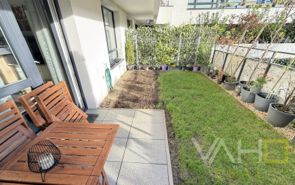 Na prenájom moderný 2-izbový byt s vlastnou predzáhradkou a terasou – Arboria, Trnava