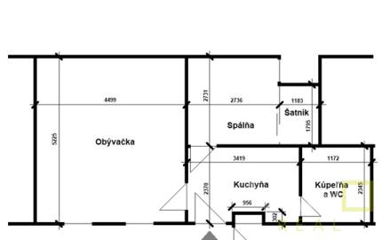 🏡 Prenájom útulného 2-izbového bytu v centre Trnavy – ul. Andreja Žarnova