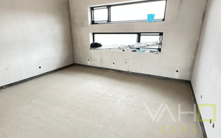 Moderná novostavba RD, pozemok 600m2, zastavaná plocha 179m2, garáž