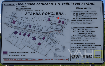 PREDAJ Stavebný pozemok Modra, Harmónia - Veštíková horáreň