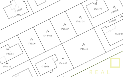 Investičný stavebný pozemok Pohranice  so sieťami na pozemku
