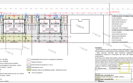Investičný stavebný pozemok Pohranice  so sieťami na pozemku