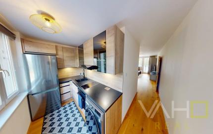 KOMPLETNE ZREKONŠTRUOVANÝ 2 izb. byt, výmera 52,77m2, loggia, ul. G. Goliána