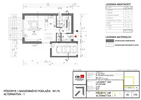 Predaj moderného 4-izbového rodinného domu v Bolerázi