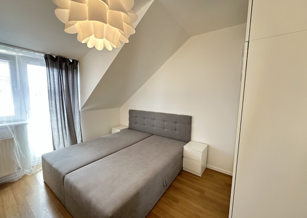 PREDANÉ! Kompletne zariadený 1,5 - izbový byt s parkingom v Bielom Kostole