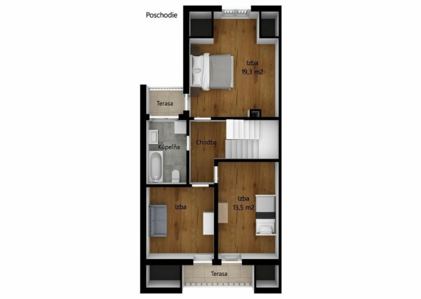 ,, ZĽAVA ,,  moderný 4-izbový rodinný dom Veľký Biel