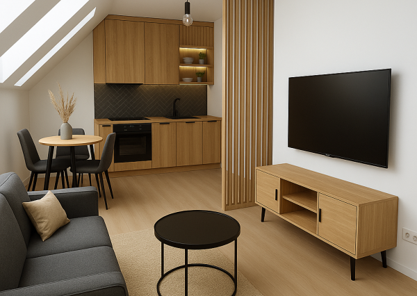 Na predaj 1.izb. byt v BAKER STREET RESIDENCE, 28m2, historické centrum Trnavy