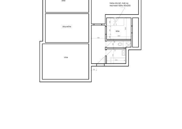 NOVÁ CENA | 3-IZBOVÝ BYT 90 m² PRI MEDICKEJ ZÁHRADE | BALKÓN DO VNÚTROBLOKU