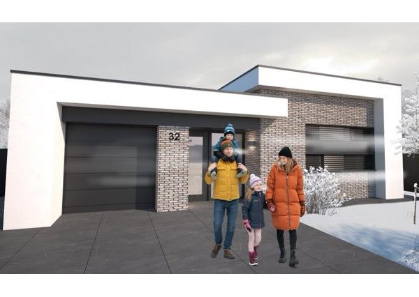 Moderná novostavba RD, pozemok 600m2, zastavaná plocha 179m2, garáž