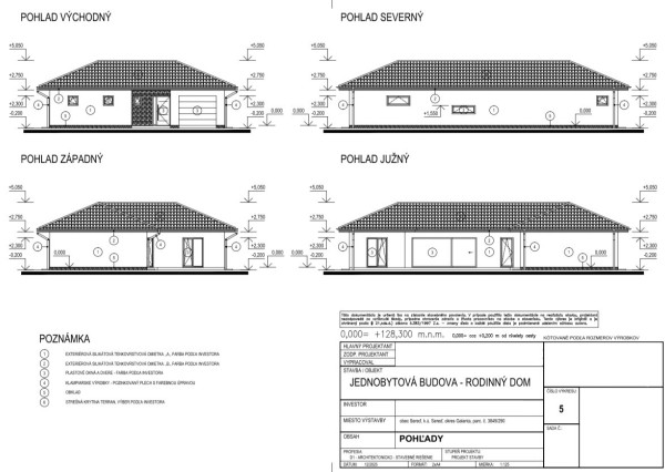 MODERNÝ 4-IZBOVÝ RODINNÝ DOM S GARÁŽOU A POZEMKOM 602 m² | SEREĎ – LEVANDUĽOVÁ ULICA