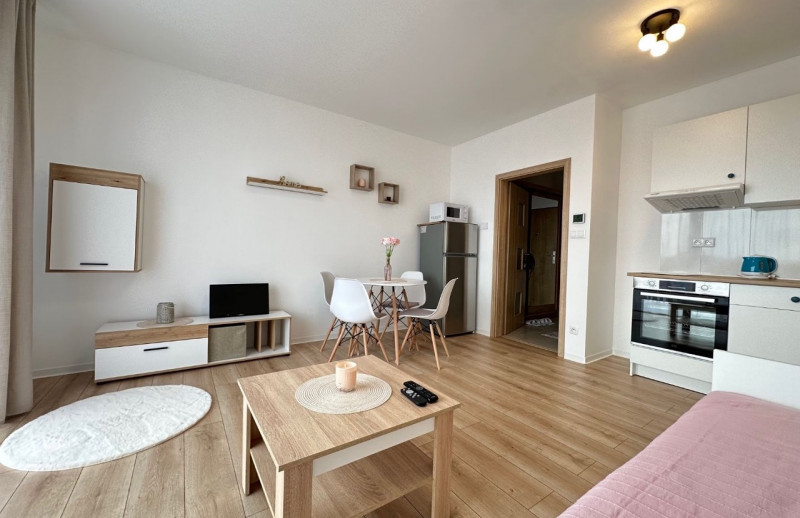 VAHOreal*  PRENÁJOM, úplne nový 1 izbový byt, 29m2 + 3m2 balkón, v projekte MIKO 2 v Trnave. REZERVOVANÉ!
