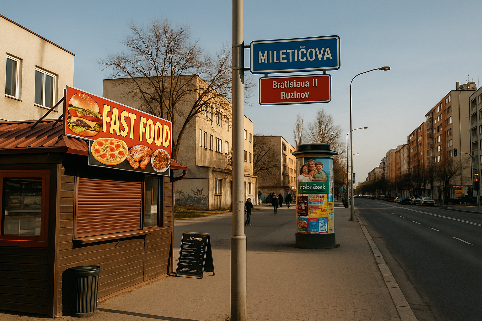 ODSTÚPENIE ZABEHNUTEJ FAST FOOD PREVÁDZKY – BRATISLAVA,