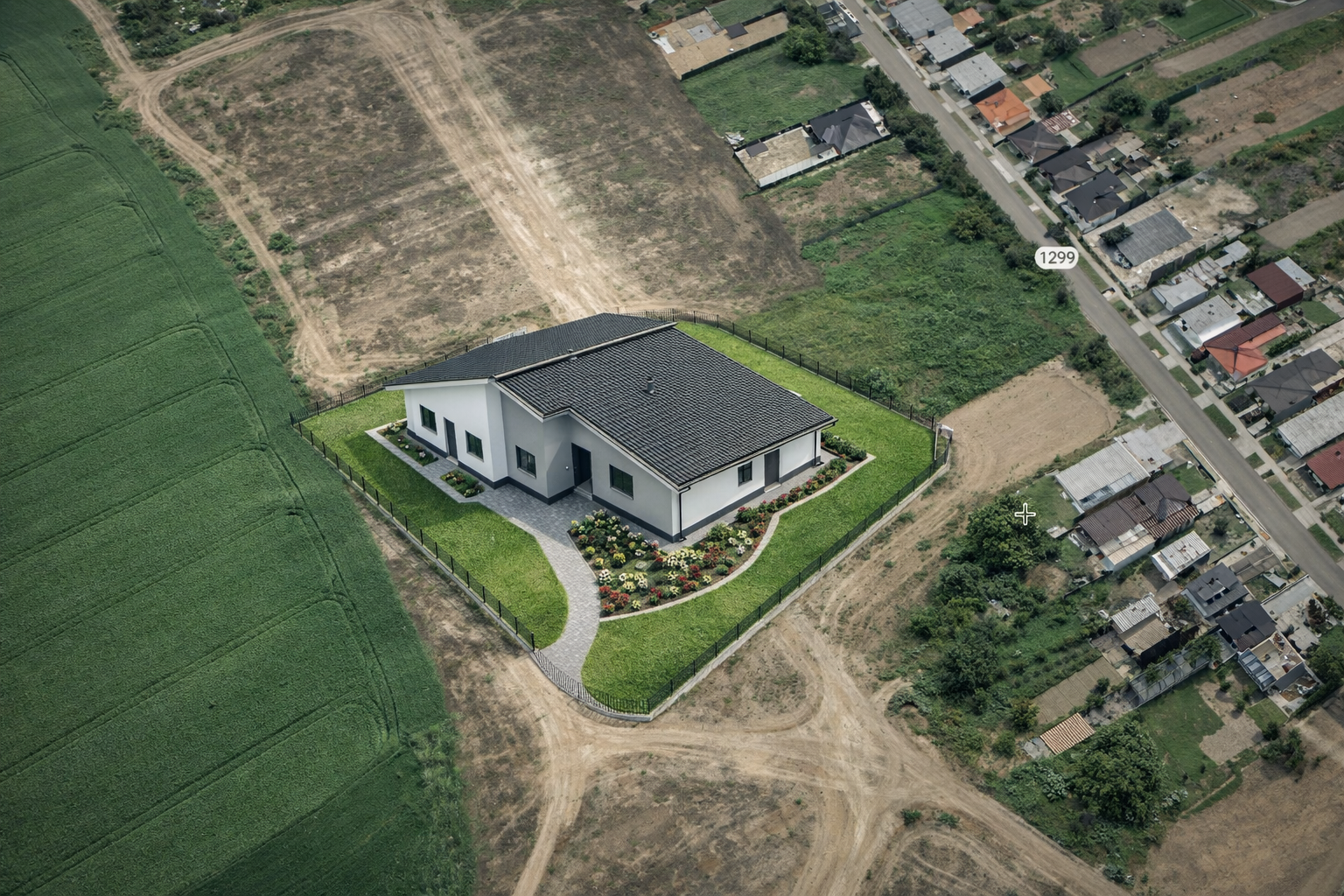 Pozemok na stavbu rodinného domu prostredí - Horná Krupá